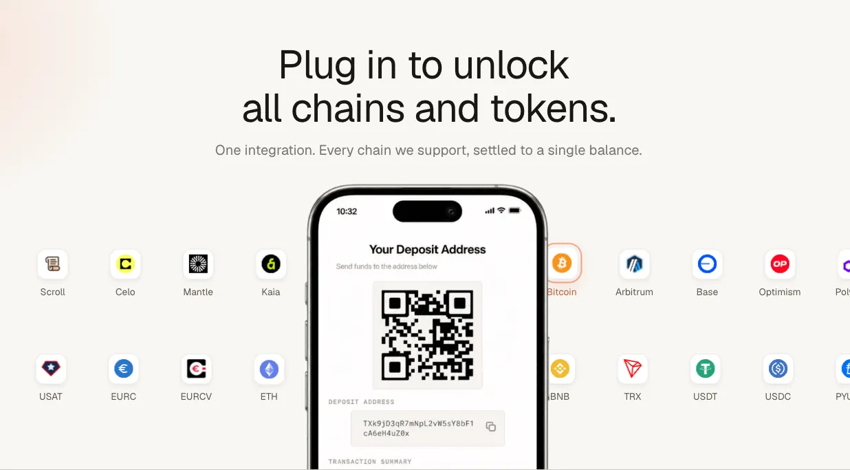 Plug in to unlock all chains and tokens